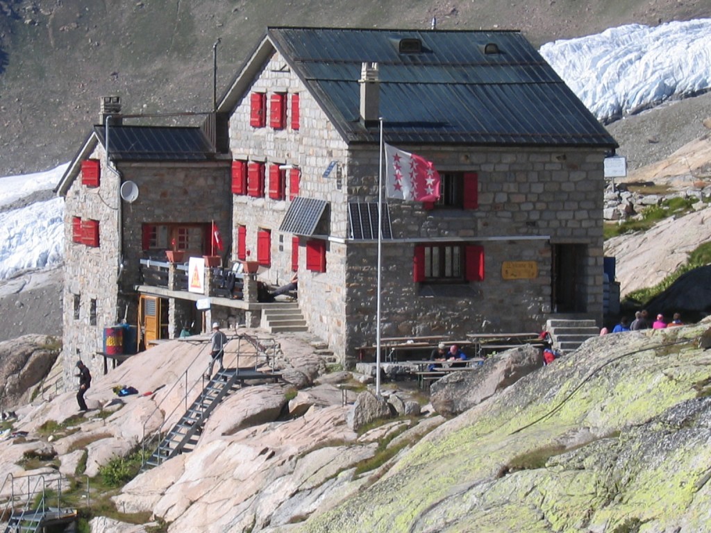 Refugio de Monte Rosa, 2.795 mts.